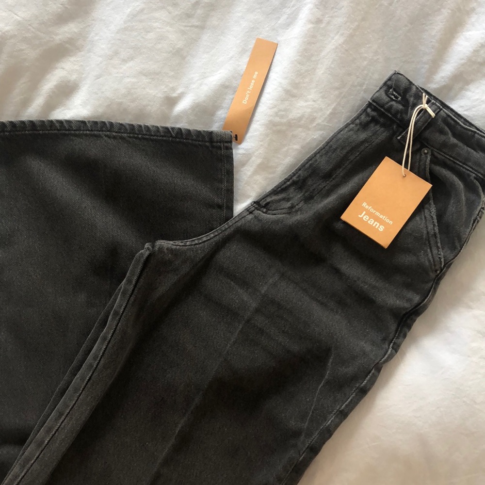 Reformation Jackie Ultra High Rise Wide Leg Jeans